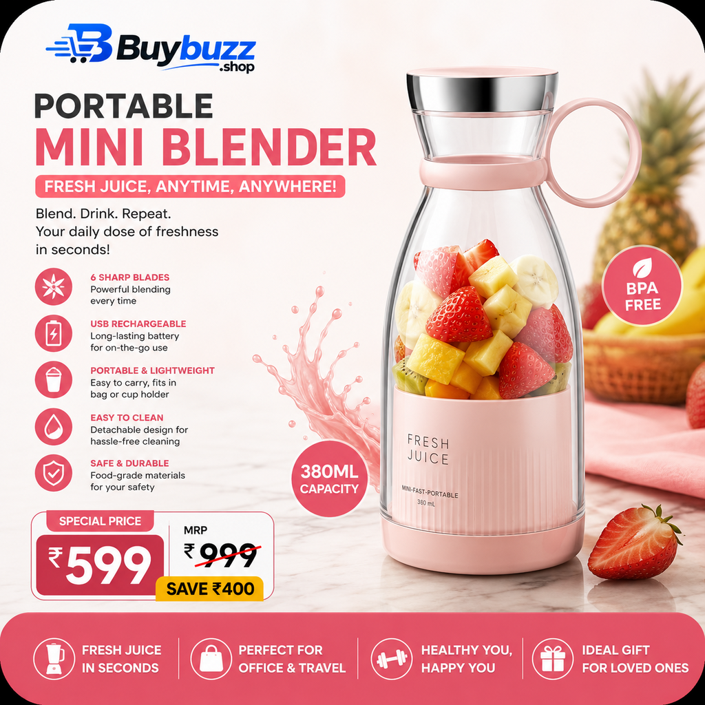 Portable Mini Blender for Fresh Juice